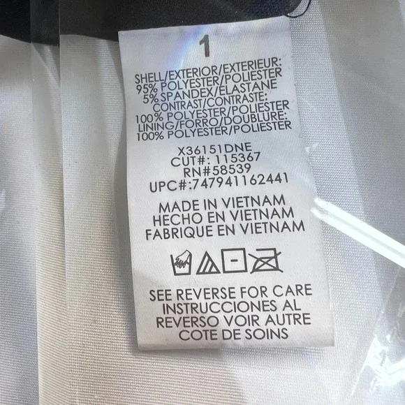 90’s Speechless Black Sheer Mesh and Floral Embroidery Hi-Low Dress XS - Picture 6 of 10